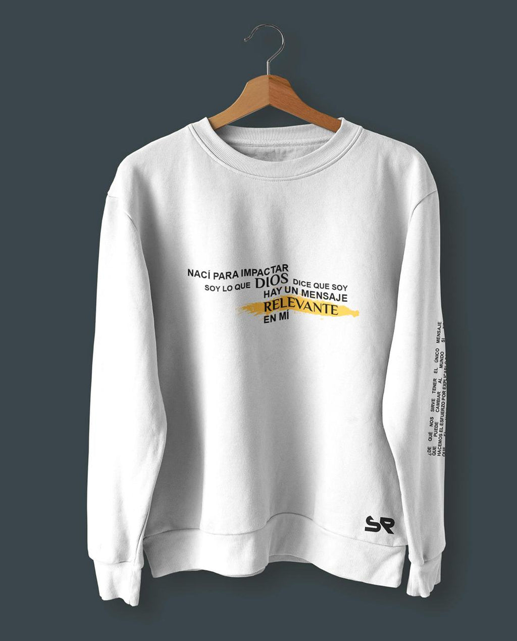 Camiseta Manga Larga - Soy Relevante (oversize)